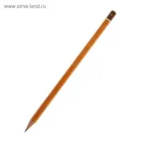 Набор карандашей чернографитных разной твердости 3 штуки Koh-I-Noor 1500/3, HB, B, H, в пакете