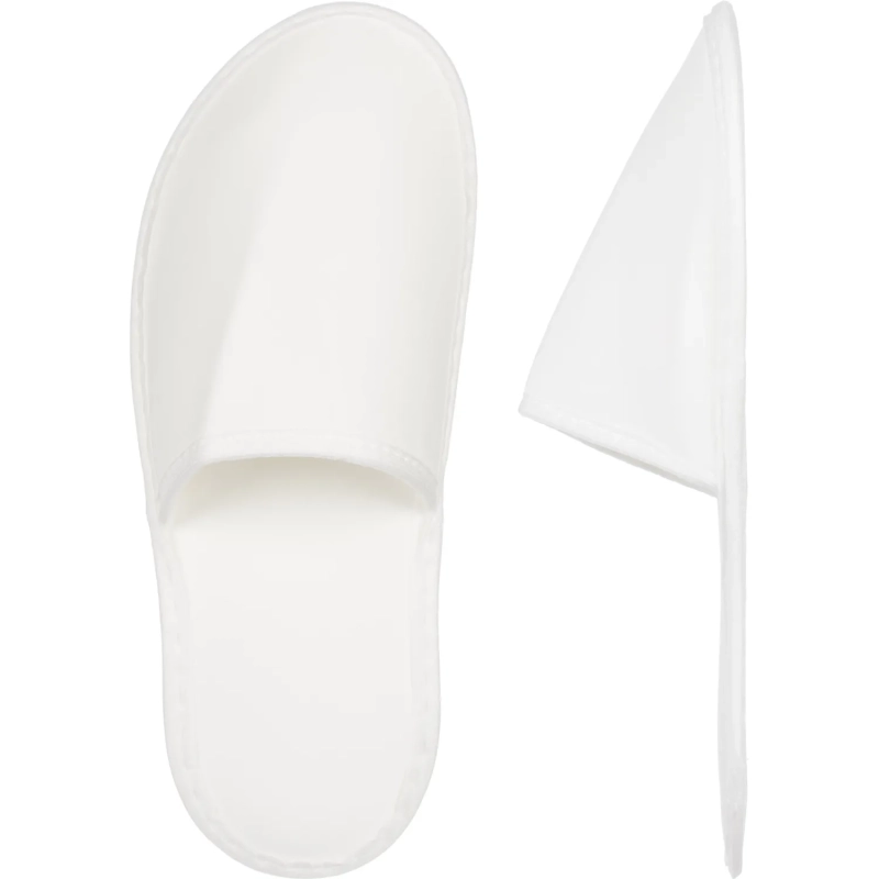 Тапочки одноразовые эвапора закрытый мыс белые