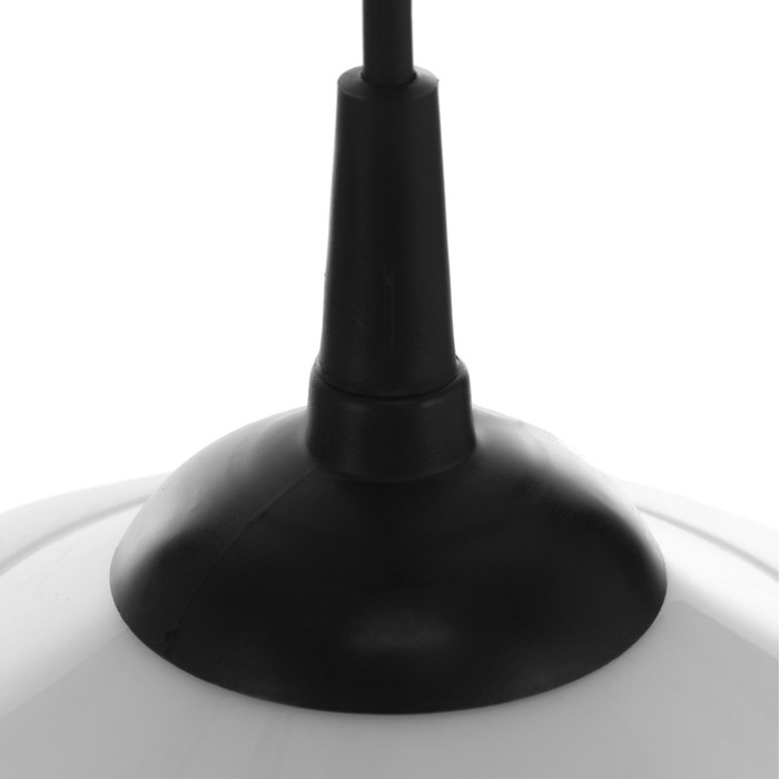 Люстра Люстра "Хоста" 1х15Вт Е27 МОДЕЛЬ: BR 00261 черный/белый 29х29х13см