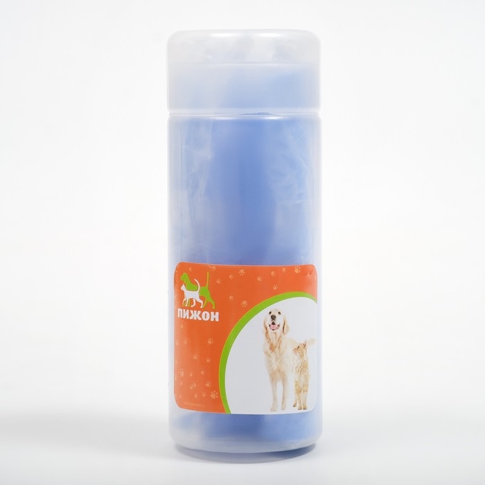 Полотенце для животных супервпитывающее, 43 х 35 см, голубое Полотенце для животных супервпитывающее, 43 х 35 см, голубое