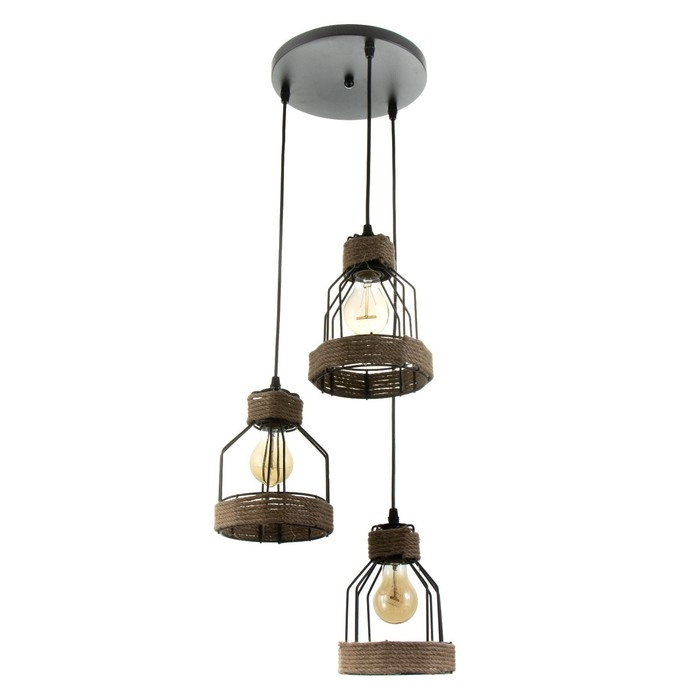 Светильник BayerLux Светильник BayerLux "Лофти" 3хЕ27 40Вт чёрный