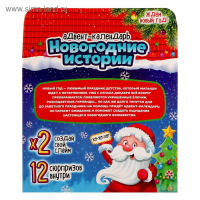 Набор для опытов на 12 дней «Адвент-календарь: Домик Деда Мороза»