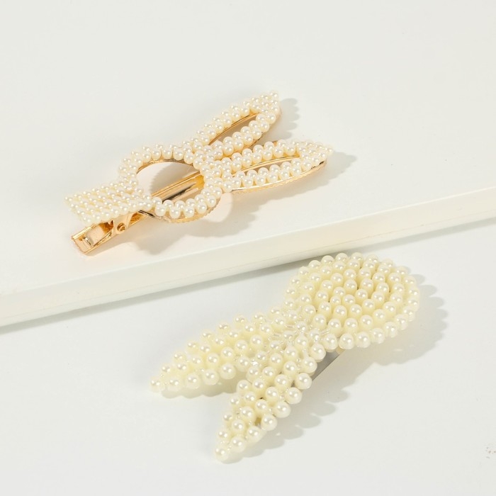 Заколки для волос «Счастье», 2 шт, 9 х 12 см Заколки для волос «Счастье», 2 шт, 9 х 12 см