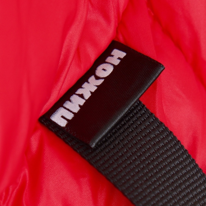 Комбинезон для собак со шлейкой Комбинезон для собак со шлейкой "Моден", размер 14 (ДС 32, ОГ 42, ОШ 31 см), красный