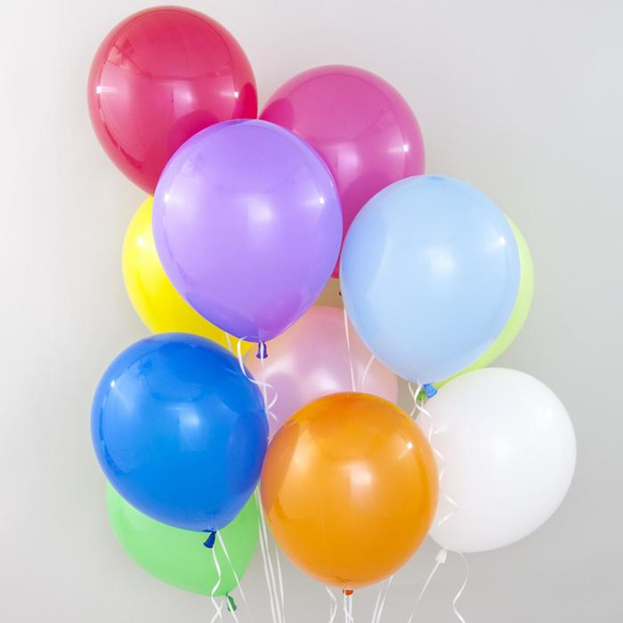 Шар латексный 12 Шар латексный 12", пастель, набор 100 шт., МИКС