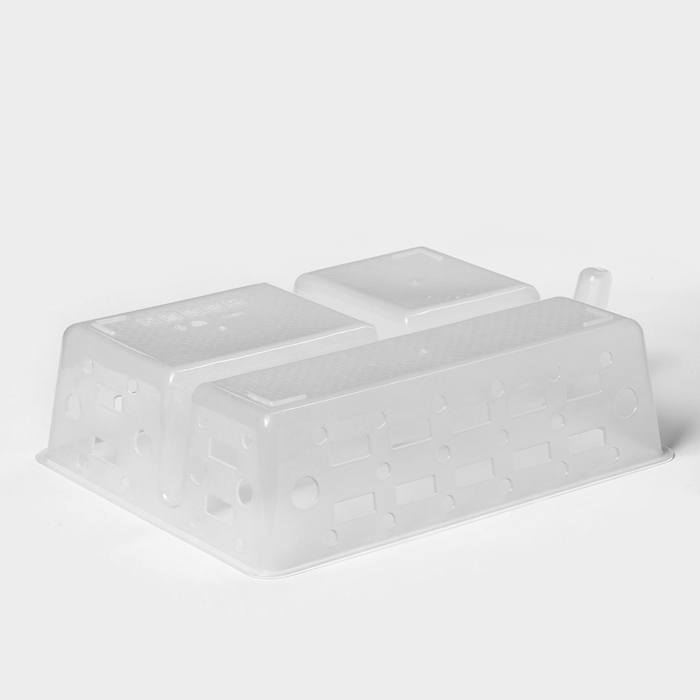 Набор органайзеров универсальных (S+M+L), 3 шт, цвет прозрачный Набор органайзеров универсальных (S+M+L), 3 шт, цвет прозрачный