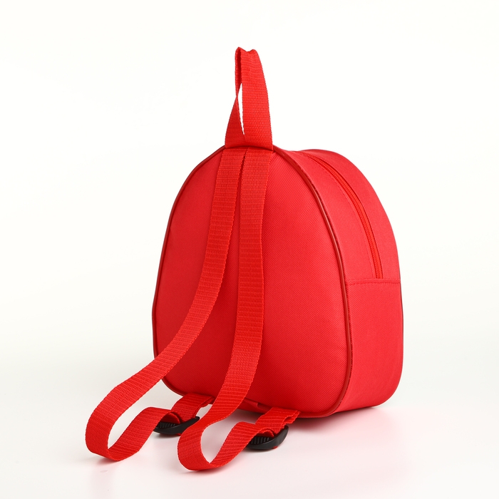 Рюкзак новогодний на молнии «Выбражулька», цвет красный