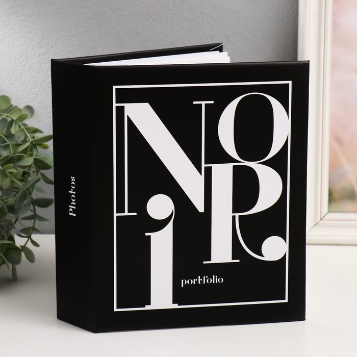 Фотоальбом на 100 фото Фотоальбом на 100 фото "portfolio noir" 15х21 см