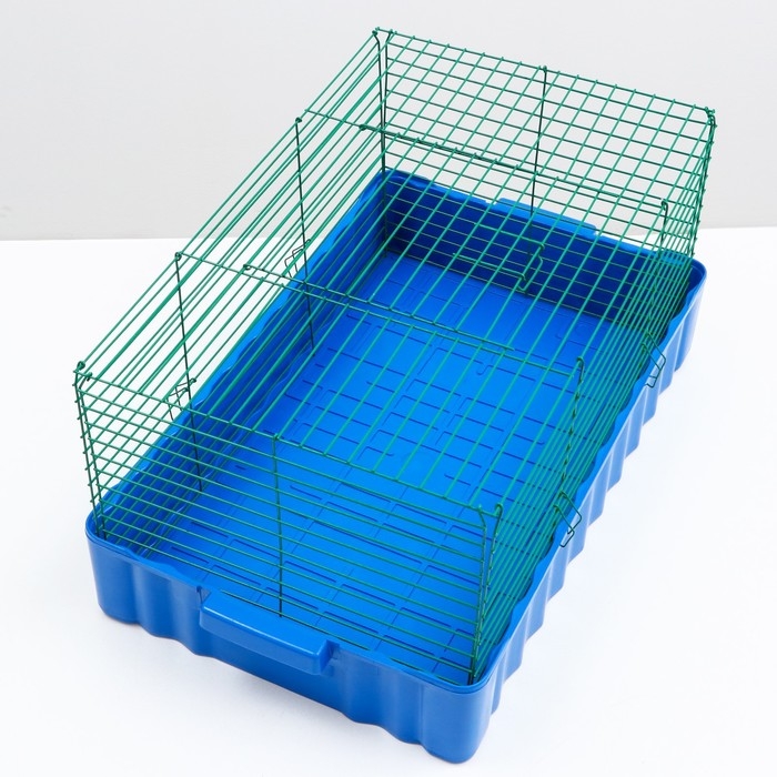 Клетка для кроликов № 4, 75 х 46 х 40 см микс цветов Клетка для кроликов № 4, 75 х 46 х 40 см микс цветов