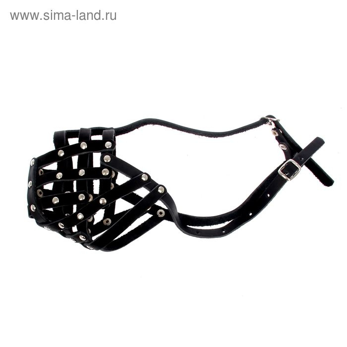 Намордник кожаный сетчатый с перемычкой №4,ротвейлер(длина по носу 9 см, обхват морды 34 см), Намордник кожаный сетчатый с перемычкой №4,ротвейлер(длина по носу 9 см, обхват морды 34 см),