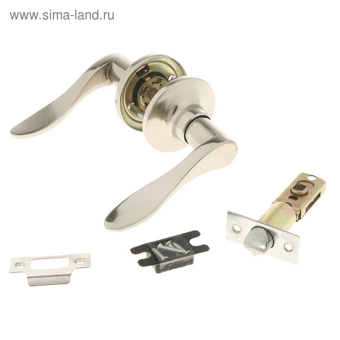 Защелка (мод.3187), межкомнатная, цвет мат. хром Защелка (мод.3187), межкомнатная, цвет мат. хром