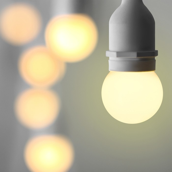 Лампа светодиодная Luazon Lighting, G45, Е27, 1.5 Вт, для белт-лайта, т-белая наб 20 шт Лампа светодиодная Luazon Lighting, G45, Е27, 1.5 Вт, для белт-лайта, т-белая наб 20 шт