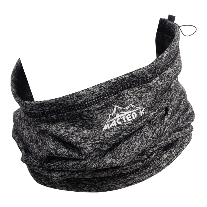 Бафф спортивный Бафф спортивный "Мастер К" для защиты от ветра и пыли, мужской, серый