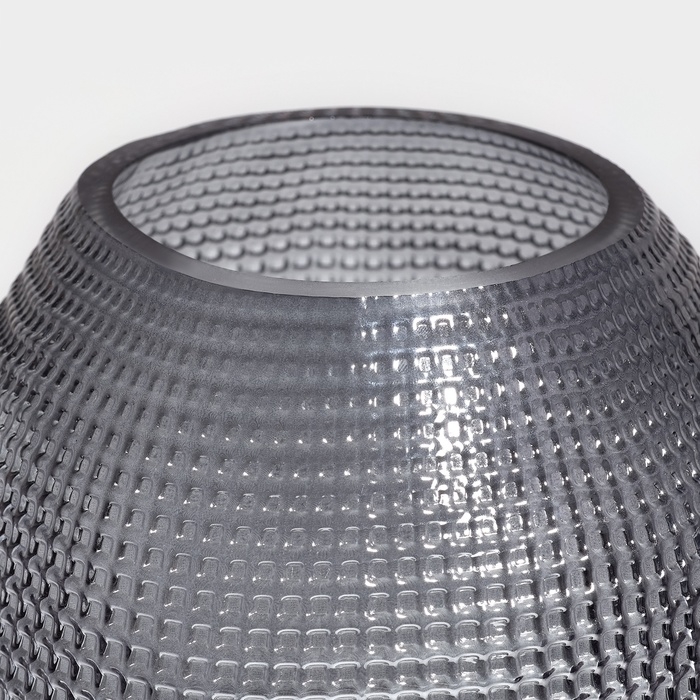 Ваза для цветов «Крокус» из прозрачного черного стекла 30 х 20 х 20 см Ваза для цветов «Крокус» из прозрачного черного стекла 30 х 20 х 20 см