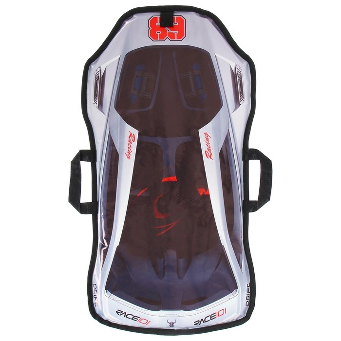 Санки-ледянки «Машинка №1»,77х38 см, цвета МИКС Санки-ледянки «Машинка №1»,77х38 см, цвета МИКС