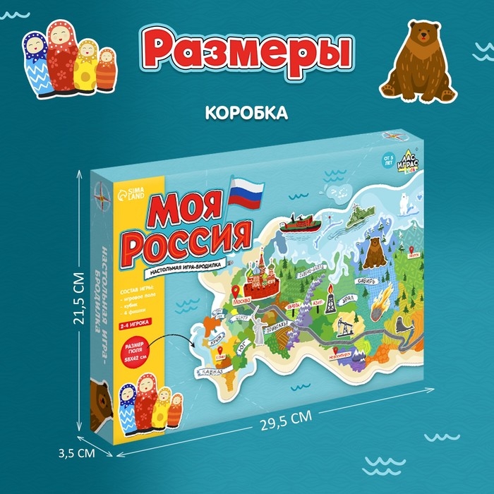 Игра-бродилка «Моя Россия» Игра-бродилка «Моя Россия»
