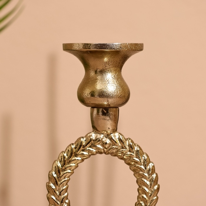 Подсвечник  Подсвечник "Венец" 20 см, алюминий