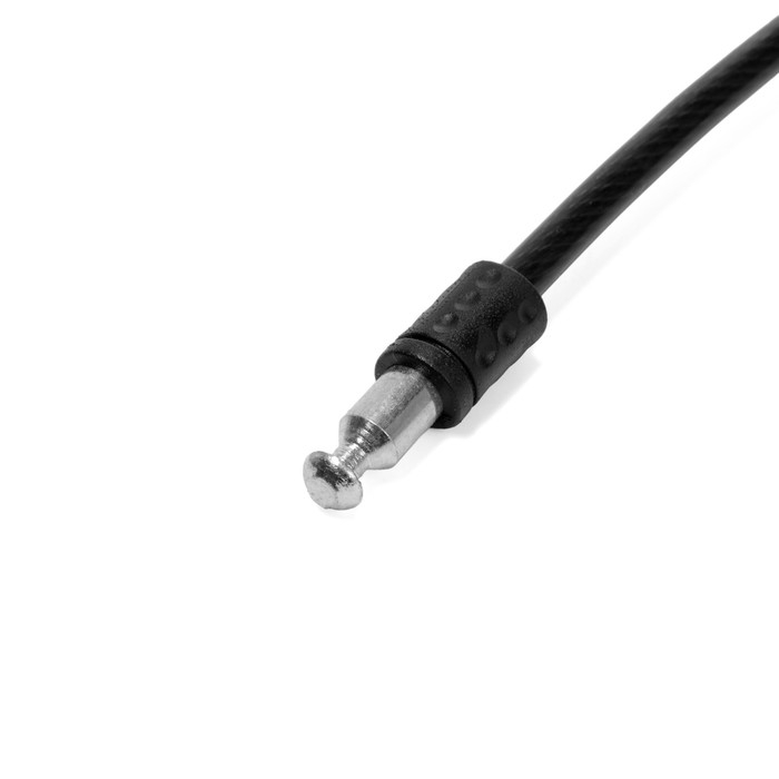 Замок навесной велосипедный LOCKLAND, 6х650 мм, английский ключ с пластиковой ручкой Замок навесной велосипедный LOCKLAND, 6х650 мм, английский ключ с пластиковой ручкой