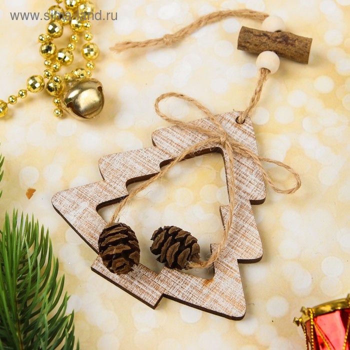 Подвеска новогодняя «Стиль», МИКС Подвеска новогодняя «Стиль», МИКС