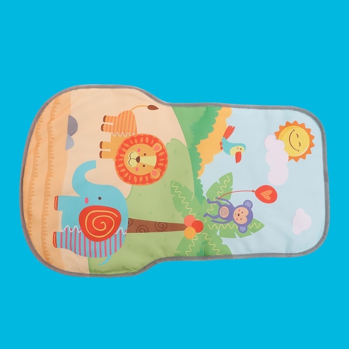 Развивающий коврик-каталка «Сафари», 2 в 1, звуковые эффекты, цвет красный Развивающий коврик-каталка «Сафари», 2 в 1, звуковые эффекты, цвет красный