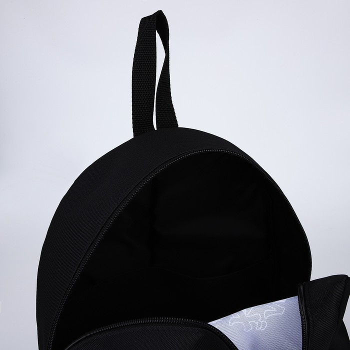 Рюкзак школьный молодёжный «Аниме», 29х12х37, отдел на молнии, н/карман, чёрный Рюкзак школьный молодёжный «Аниме», 29х12х37, отдел на молнии, н/карман, чёрный