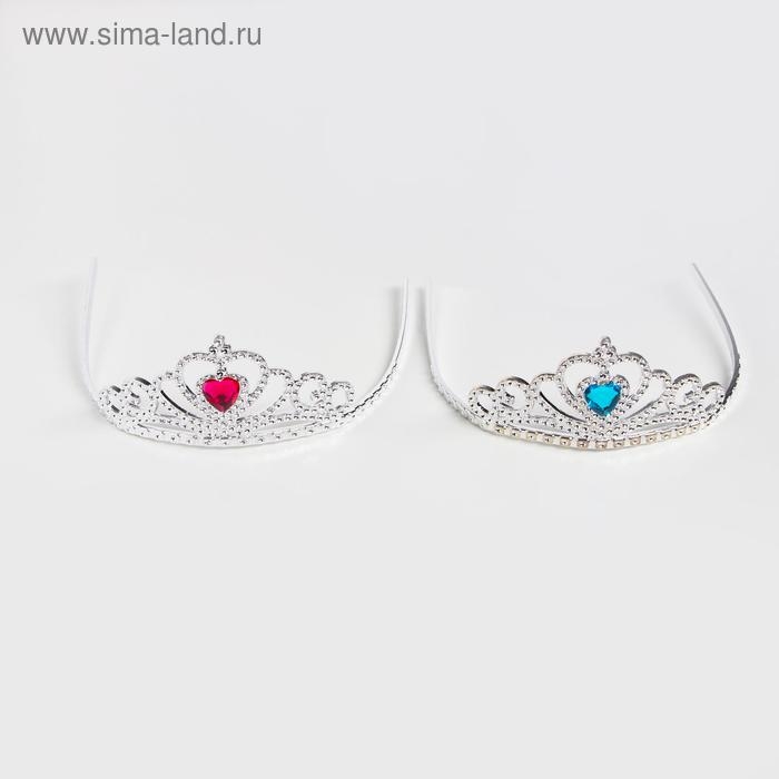 Корона «Сердечко», цвета МИКС Корона «Сердечко», цвета МИКС