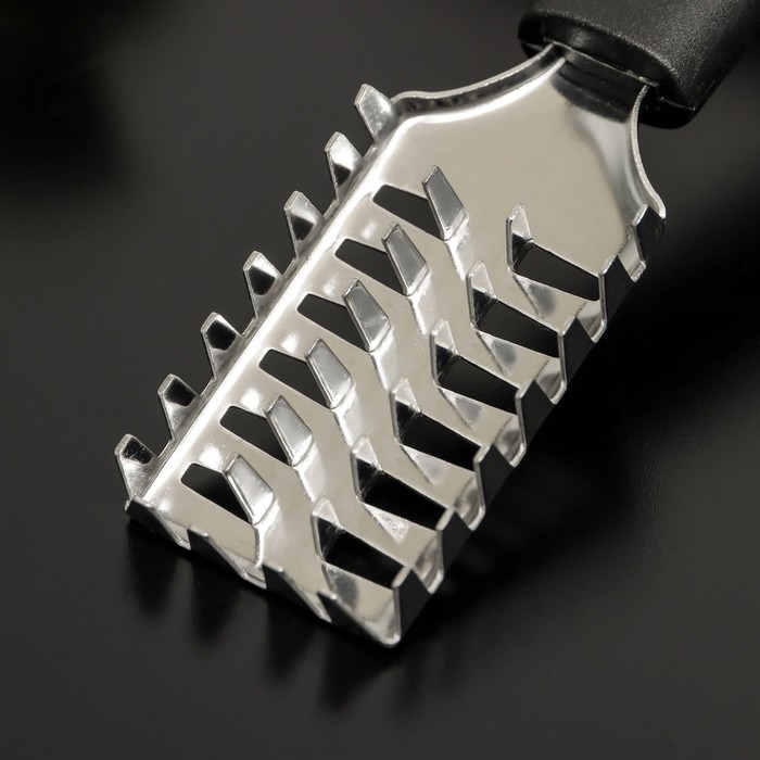 Рыбочистка Доляна «На века», 18 см, цвет чёрный Рыбочистка Доляна «На века», 18 см, цвет чёрный