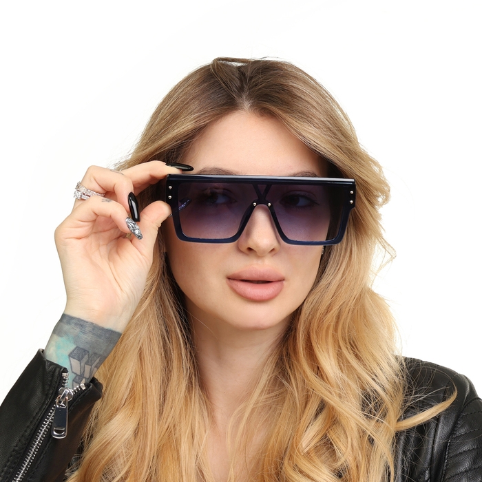 Очки солнцезащитные женские Очки солнцезащитные женские "OneSun", uv 400, дужка 14.1 см, линза 5х5 см