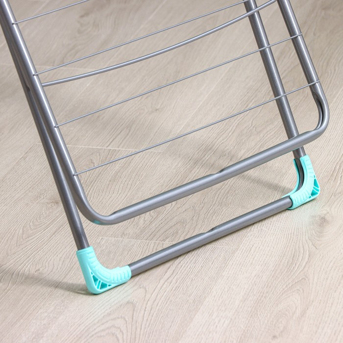 Сушилка для белья двухуровневая, 21 м, цвет серебряный Сушилка для белья двухуровневая, 21 м, цвет серебряный