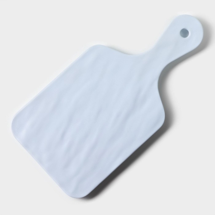 Доска для подачи «Белый Восток», 25,5×12,7×1,5 см, цвет белый Доска для подачи «Белый Восток», 25,5×12,7×1,5 см, цвет белый