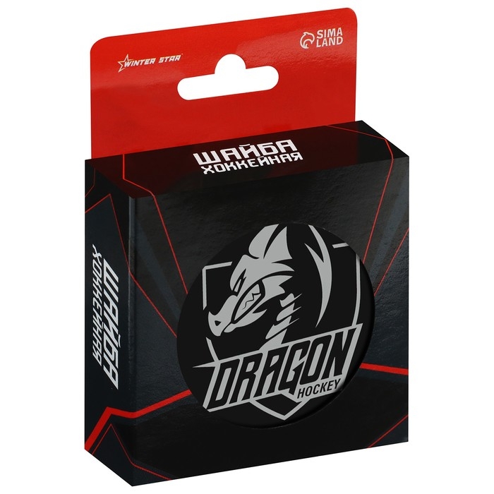 Шайба хоккейная Winter Star, детская, d=6 см Шайба хоккейная Winter Star, детская, d=6 см