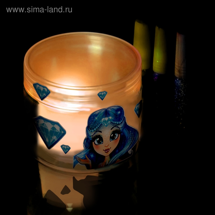 Набор для опытов «Создай свой светильник: Звёздное сияние», голубой Набор для опытов «Создай свой светильник: Звёздное сияние», голубой