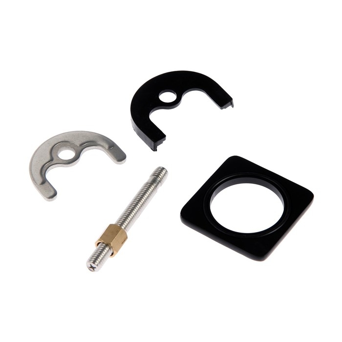 Смеситель для раковины Accoona A90126F, однорычажный, излив 131 мм, черный Смеситель для раковины Accoona A90126F, однорычажный, излив 131 мм, черный