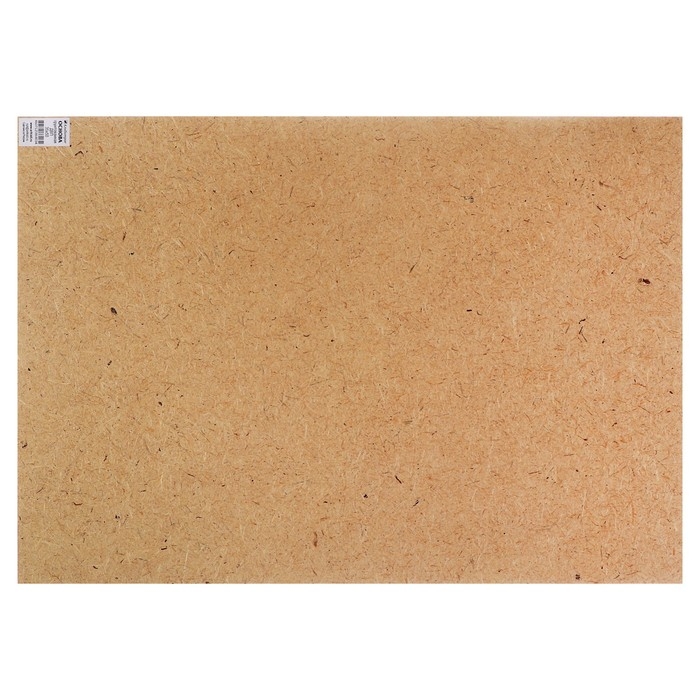 Основа (ДВП) грунтованная 35 х 50см, 4.0 мм, синтетический грунт, белый Основа (ДВП) грунтованная 35 х 50см, 4.0 мм, синтетический грунт, белый