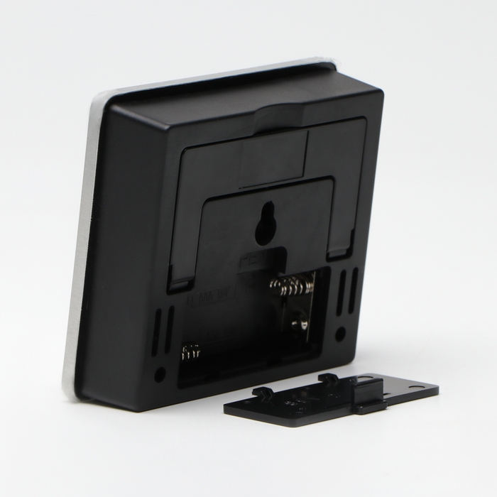 Часы электронные настольные с метеостанцией, с календарём и будильником, 7.7 х 8.6 см Часы электронные настольные с метеостанцией, с календарём и будильником, 7.7 х 8.6 см