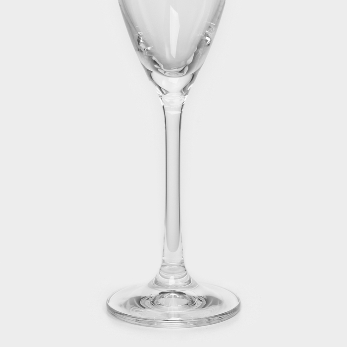 Набор бокалов для шампанского «София», 2 шт, 230 мл, хрустальное стекло Набор бокалов для шампанского «София», 2 шт, 230 мл, хрустальное стекло