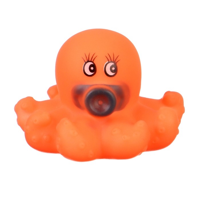 Набор резиновых игрушек для ванны &laquo;Друзья&raquo;, с пищалкой, 8 шт, цвет МИКС, Крошка Я