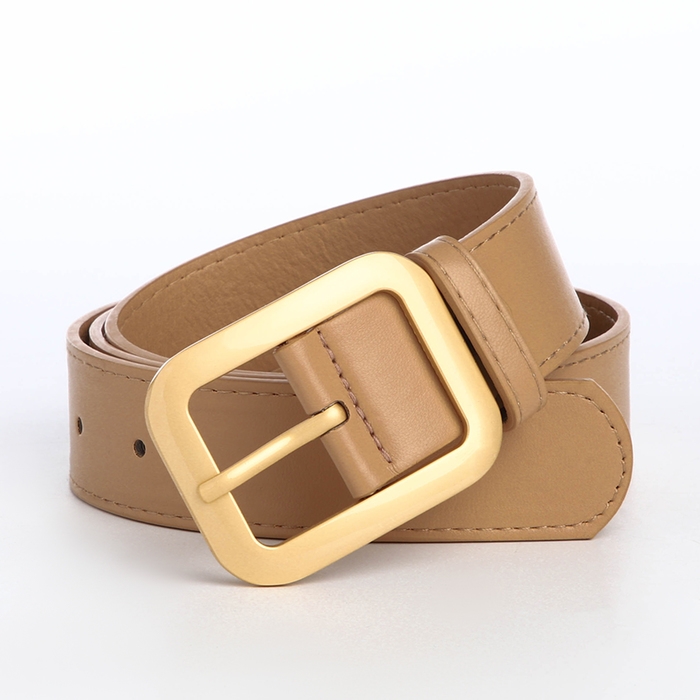 Ремень женский, ширина 3,5 см, цвет бежевый Ремень женский, ширина 3,5 см, цвет бежевый