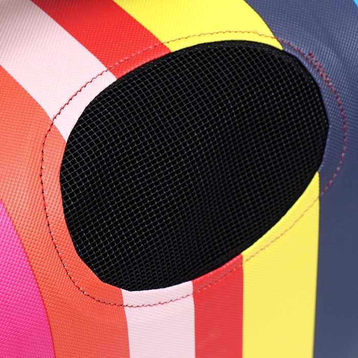 Сумка - переноска для животных  Сумка - переноска для животных "Радуга", размер М, 40 х 21 х 27 см