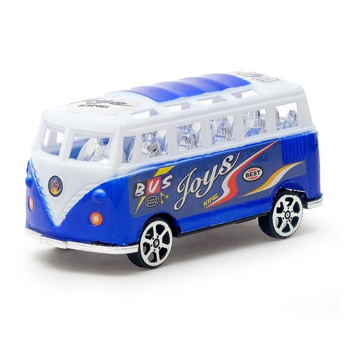 Автобус инерционный, цвета МИКС Автобус инерционный, цвета МИКС