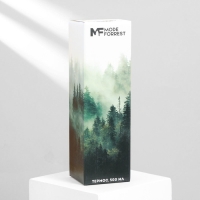 Термос с индикатором температуры Mode Forrest, 500 мл градиент синий, сохраняет тепло 8-10 ч
