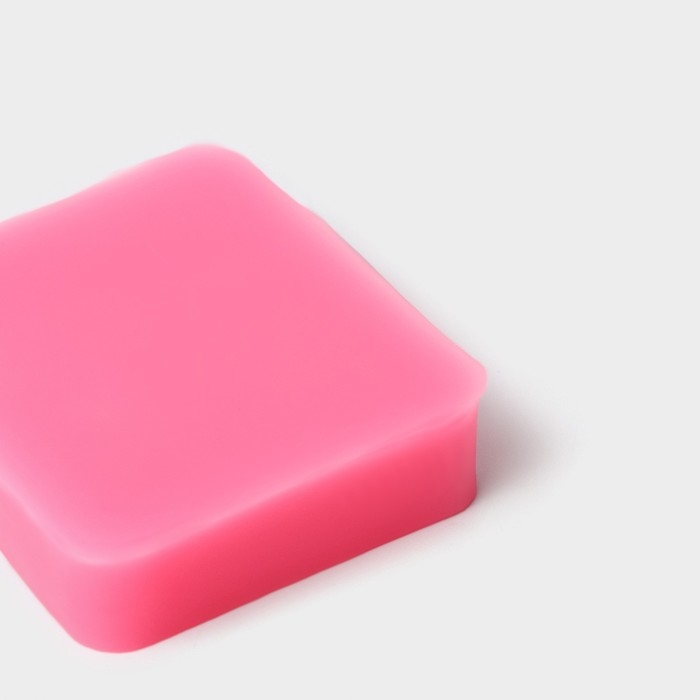 Молд новогодний «Дед Мороз и олень», силикон, 6,5×5,7×1,8 см, цвет розовый Молд новогодний «Дед Мороз и олень», силикон, 6,5×5,7×1,8 см, цвет розовый