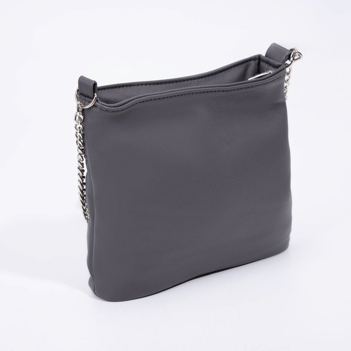 Сумка кросс-боди на молнии, цвет серый Сумка кросс-боди на молнии, цвет серый