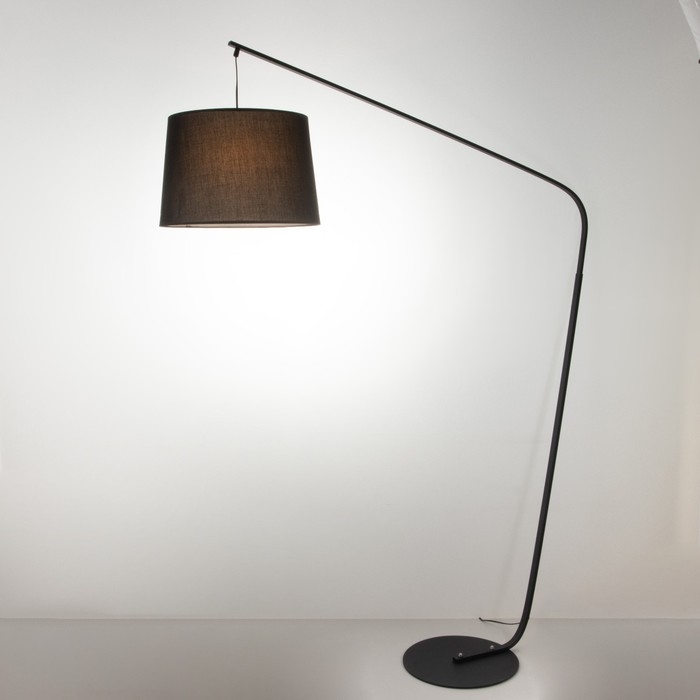 Торшер 19049/1 E27 40Вт черный 130х35х195 см