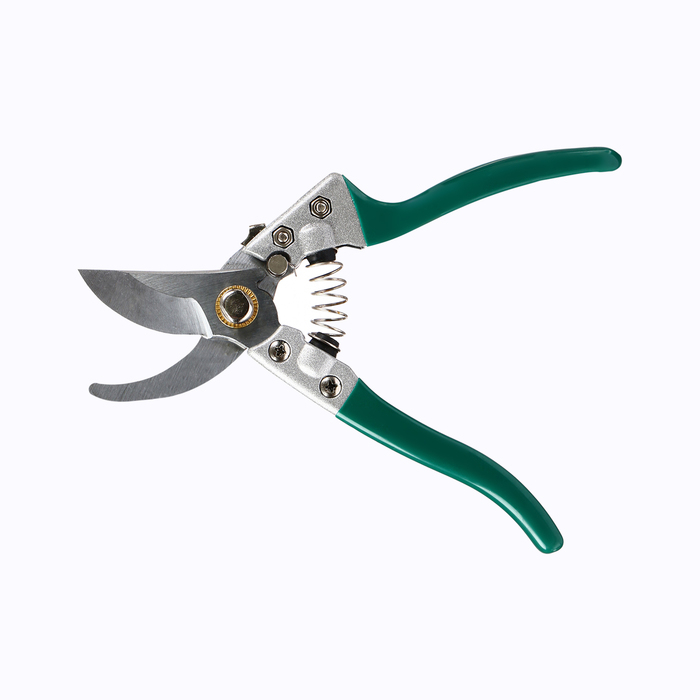 Секатор плоскостной, 8 Секатор плоскостной, 8" (20 см), обрезиненные ручки, Greengo