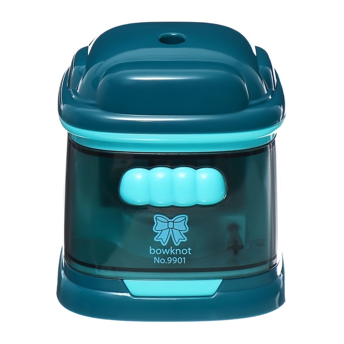 Точилка электрическая (батарейки в комплект не входят).работает от 2-х АА батареек Бирюзовый Точилка электрическая (батарейки в комплект не входят).работает от 2-х АА батареек Бирюзовый