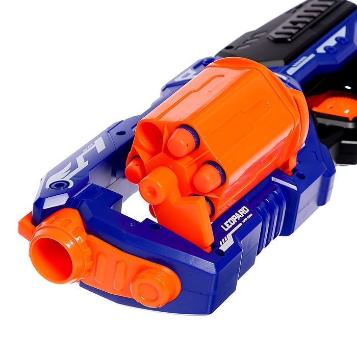 Бластер «Супер сила», стреляет мягкими пулями Бластер «Супер сила», стреляет мягкими пулями