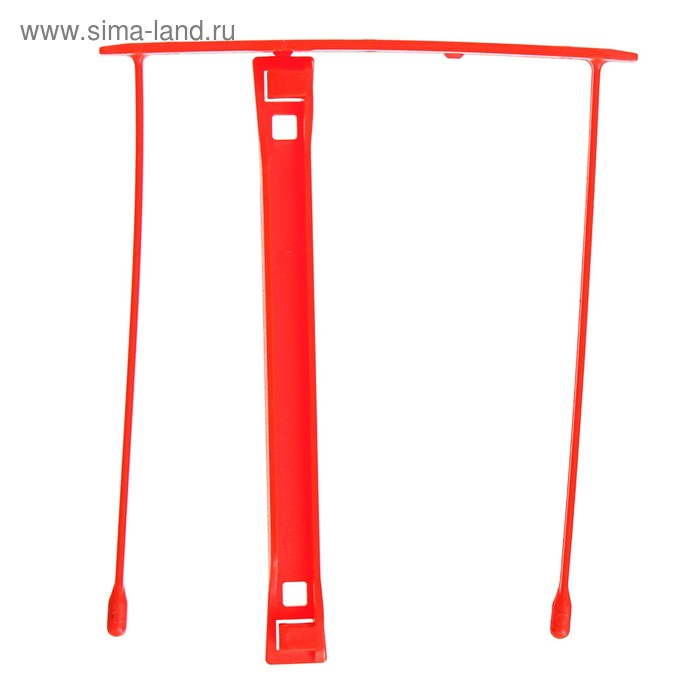 Набор механизмов для скоросшивания СТАММ, пластик, 100 шт., красные Набор механизмов для скоросшивания СТАММ, пластик, 100 шт., красные