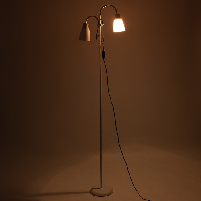 Торшер 19024/2WT E27 40Вт белый 22х22х160 см Торшер 19024/2WT E27 40Вт белый 22х22х160 см