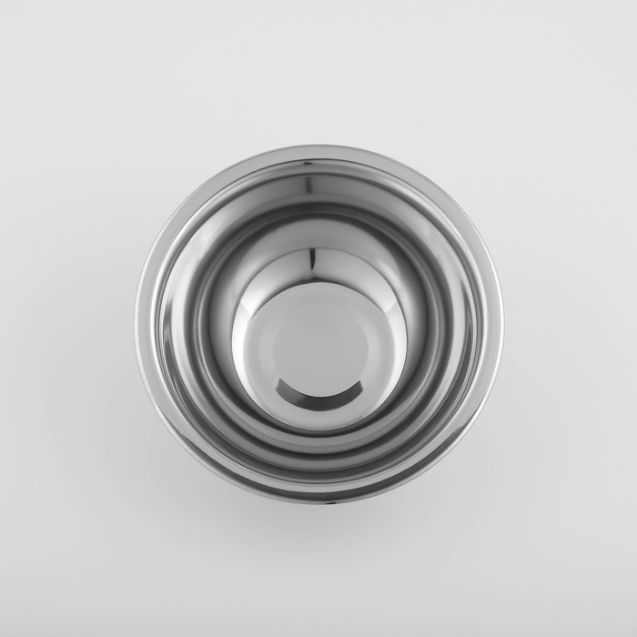 Миска глубокая из нержавеющей стали Доляна «Индия», 1 л, d=20 см Миска глубокая из нержавеющей стали Доляна «Индия», 1 л, d=20 см